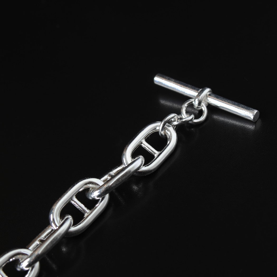 INTERIM インテリム アンカー チェーン Tバー ブレスレット イタリアン シルバー925 プチ ANCHOR CHAIN T-BAR BRACELET SILVER925 PETIT シルバー