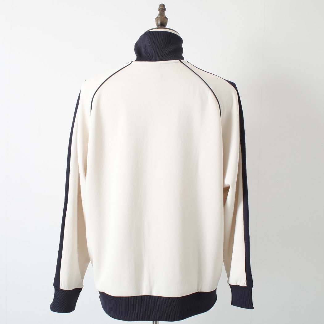 PUMA プーマ ユニセックス T7 トラック ジャケット ジェンダーレス ジャパンモデル ホワイト×ネイビー ALPINE SNOW-NEW NAVY