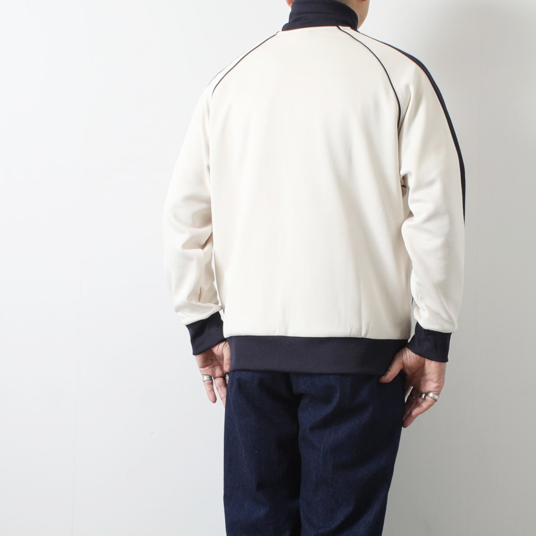 PUMA プーマ ユニセックス T7 トラック ジャケット ジェンダーレス ジャパンモデル ホワイト×ネイビー ALPINE SNOW-NEW NAVY