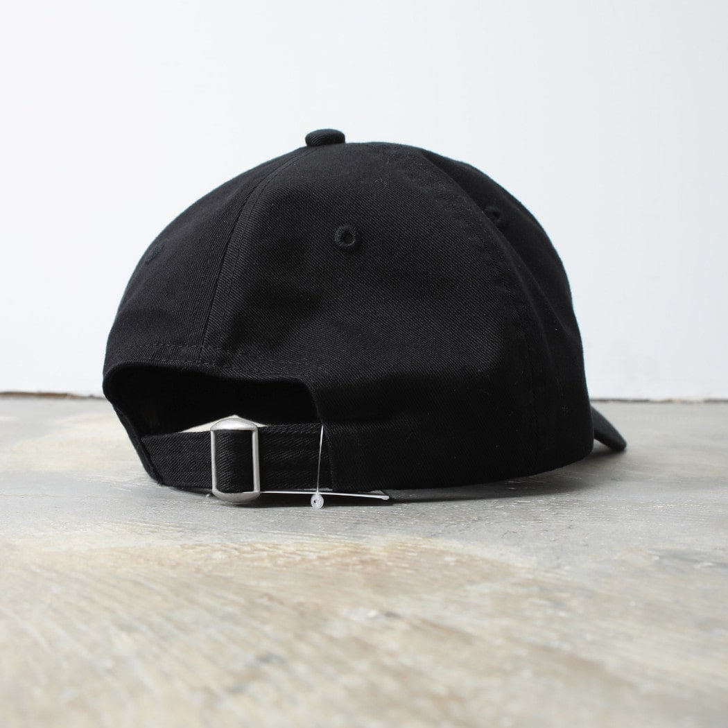 SCYE BASICS サイ コットンツイルベースボール キャップ ブラック