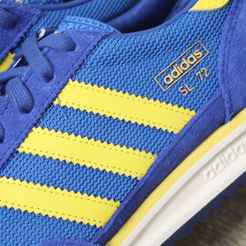 adidas sl72 rs アデイダス スニーカー セミルシッドブルー ピュア