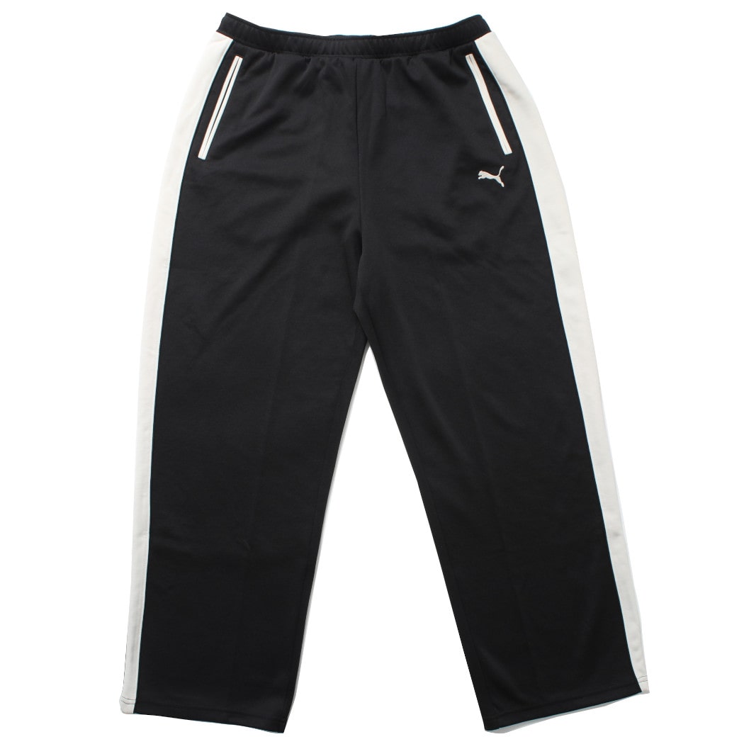 PUMA プーマ ユニセックス T7 トラックパンツ ジェンダーレス ジャパンモデル プーマブラック JP PUMA Black-Alpine Snow
