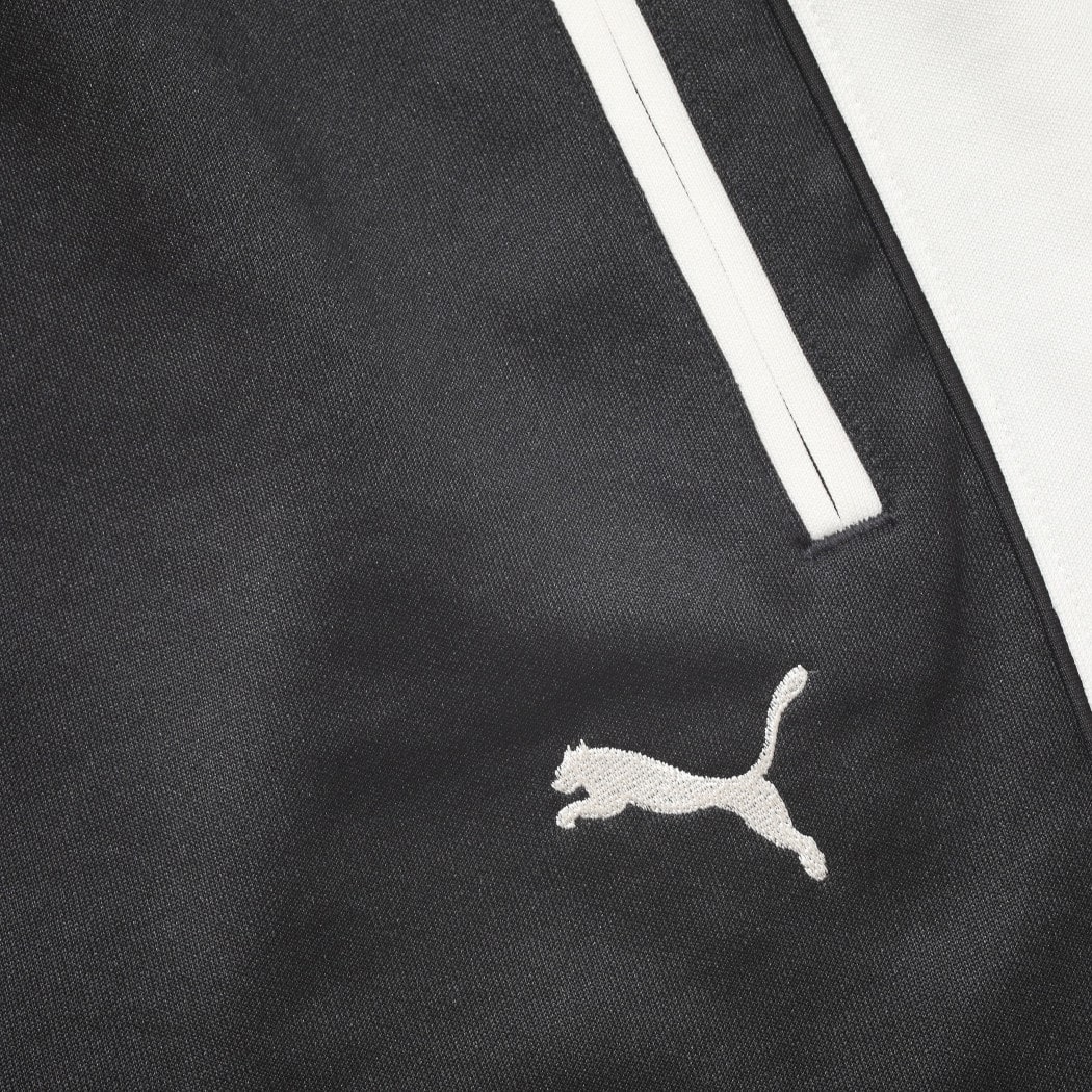 PUMA プーマ ユニセックス T7 トラックパンツ ジェンダーレス ジャパンモデル プーマブラック JP PUMA Black-Alpine Snow