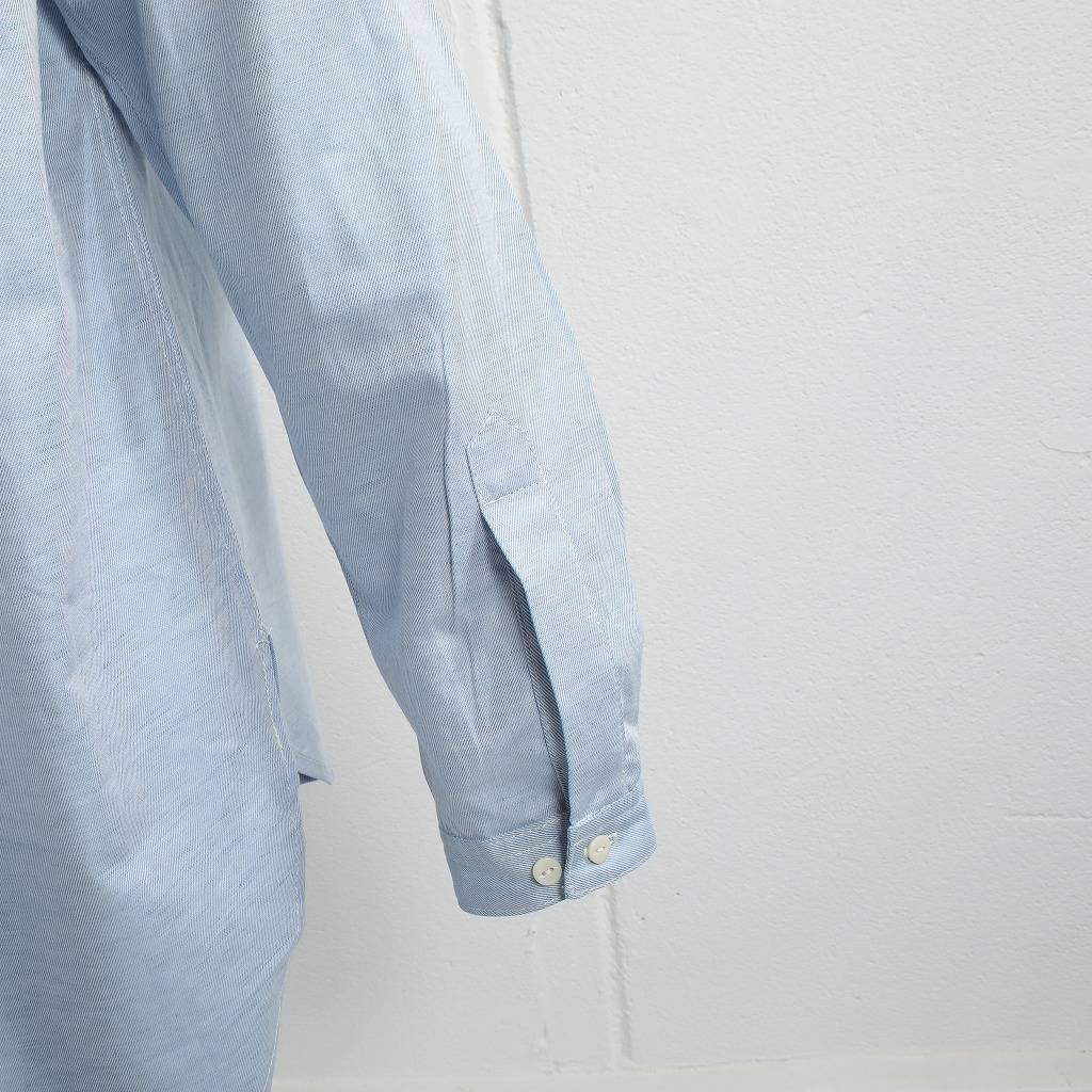 Yarmouth Oilskins ヤーマスオイルスキン YARMO ヤーモ プルオーバーシャツ The Admiralty Shirt ライトブルー