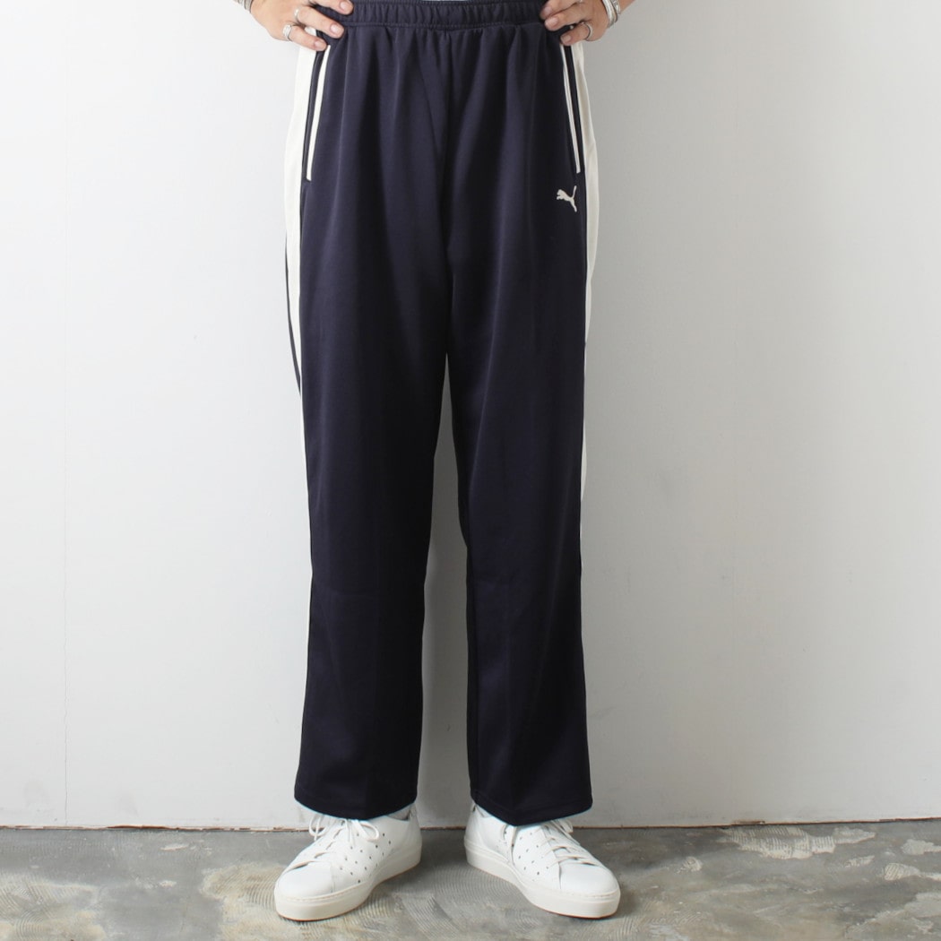 PUMA プーマ ユニセックス T7 トラックパンツ ジェンダーレス ジャパンモデル ネイビー JP New Navy