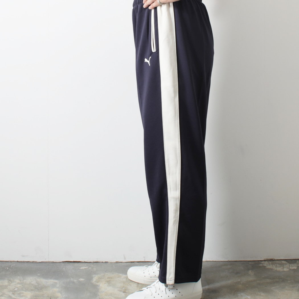 PUMA プーマ ユニセックス T7 トラックパンツ ジェンダーレス ジャパンモデル ネイビー JP New Navy