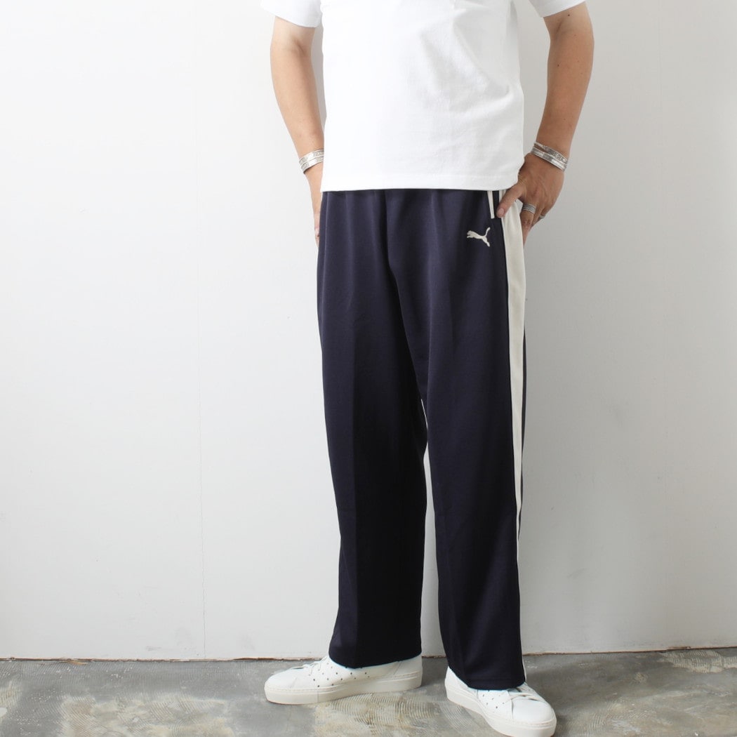 PUMA プーマ ユニセックス T7 トラックパンツ ジェンダーレス ジャパンモデル ネイビー JP New Navy