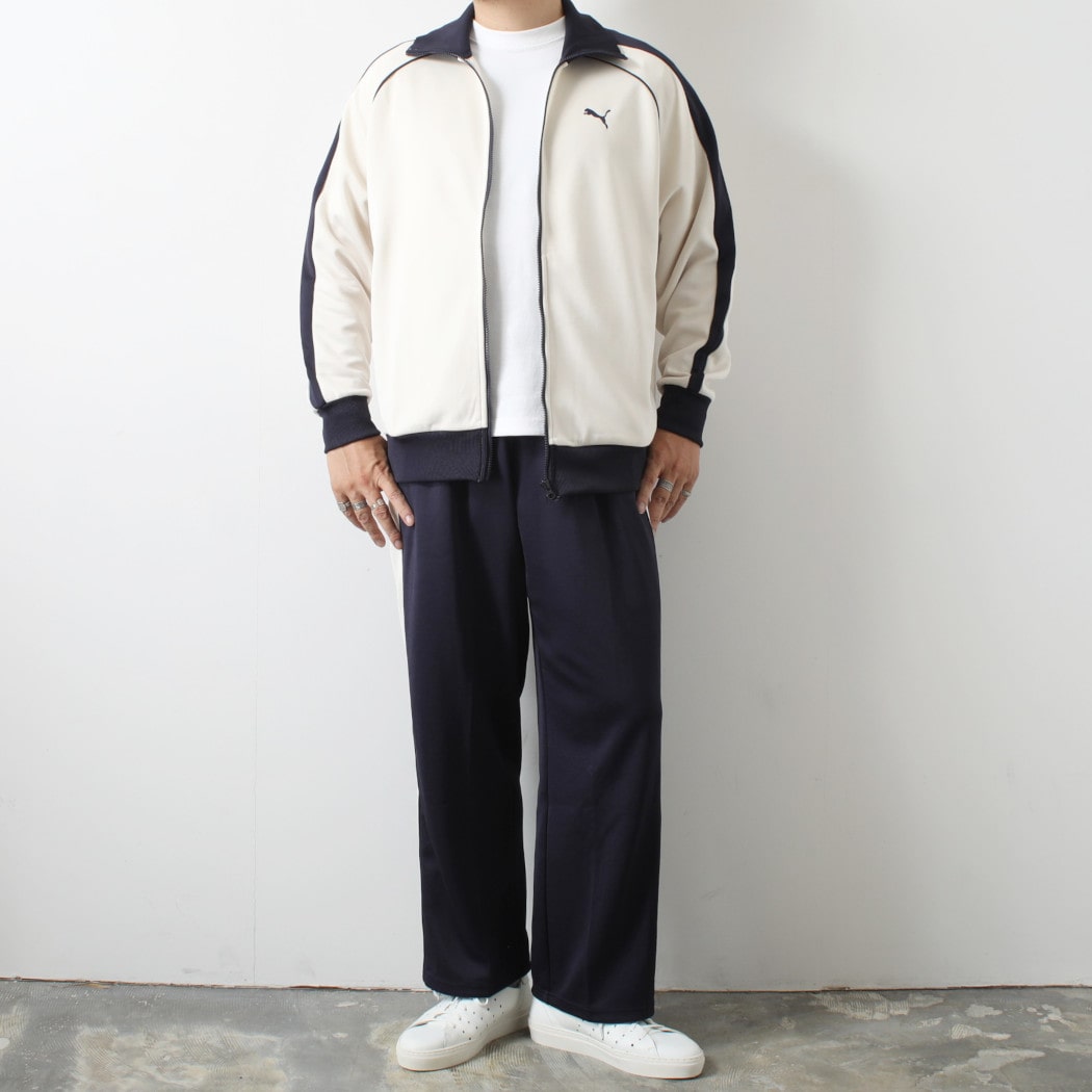 PUMA プーマ ユニセックス T7 トラックパンツ ジェンダーレス ジャパンモデル ネイビー JP New Navy