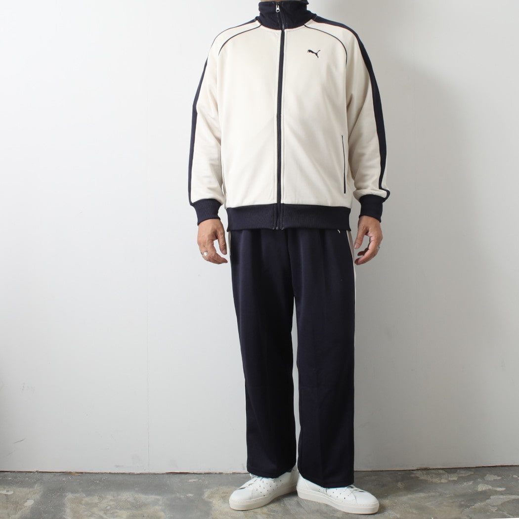 PUMA プーマ ユニセックス T7 トラックパンツ ジェンダーレス ジャパンモデル ネイビー JP New Navy
