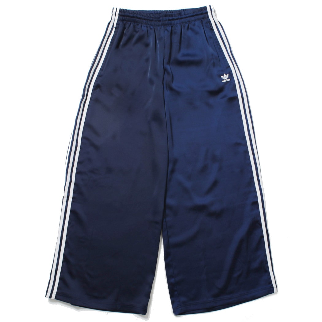 adidas originals アディダスオリジナルス FIREBIRD サテンワイドトラックパンツ KNZ08-IU2520 ナイトインディゴ