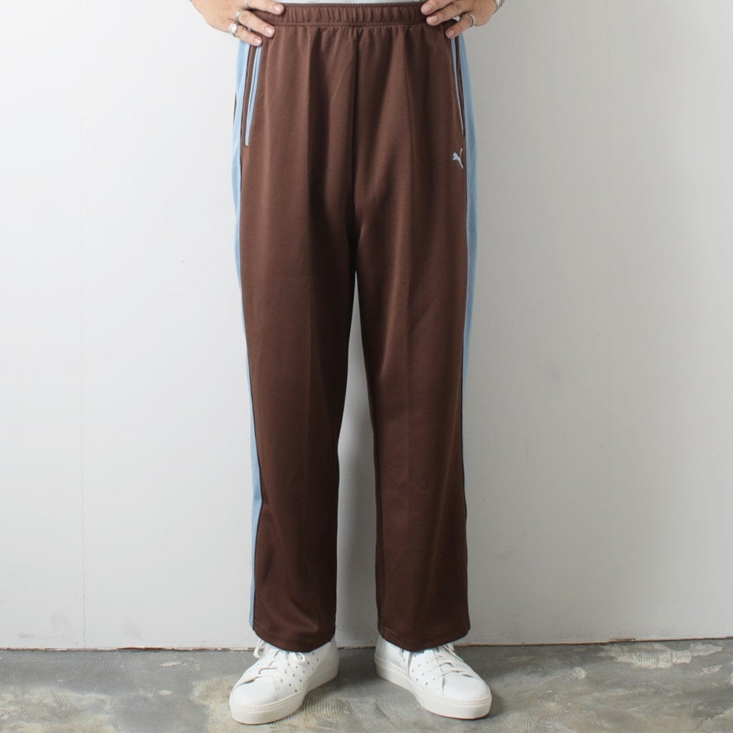 売り切れました！！Puma スポーツパンツ ブラウン PUMA プーマ ユニセックス T7 トラックパンツ ジェンダーレス ジャパン