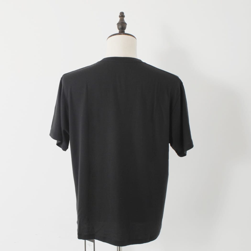CAPERTICA カペルチカ ウールTシャツ Super140s ウオッシャブルウール ダークネス DARKNESS ダークグレー