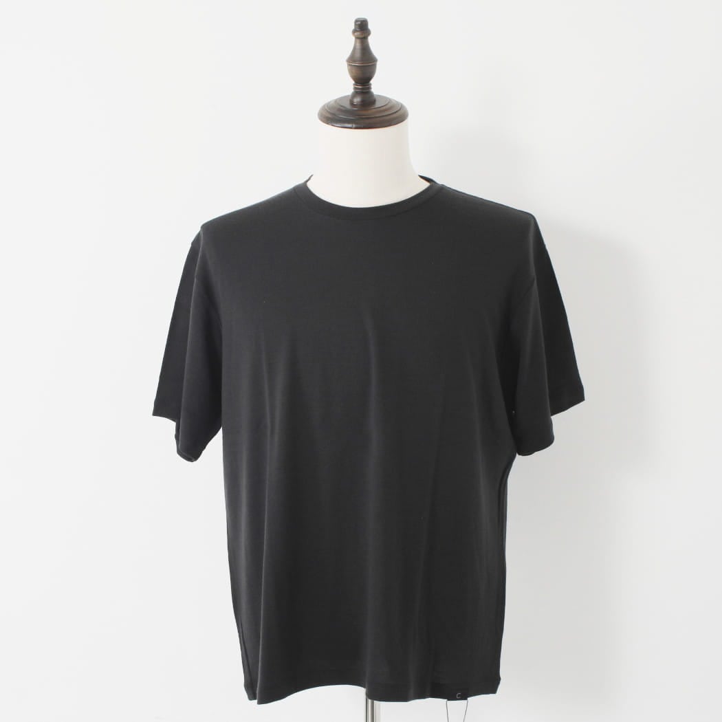 CAPERTICA カペルチカ ウールTシャツ Super140s ウオッシャブルウール ダークネス DARKNESS ダークグレー