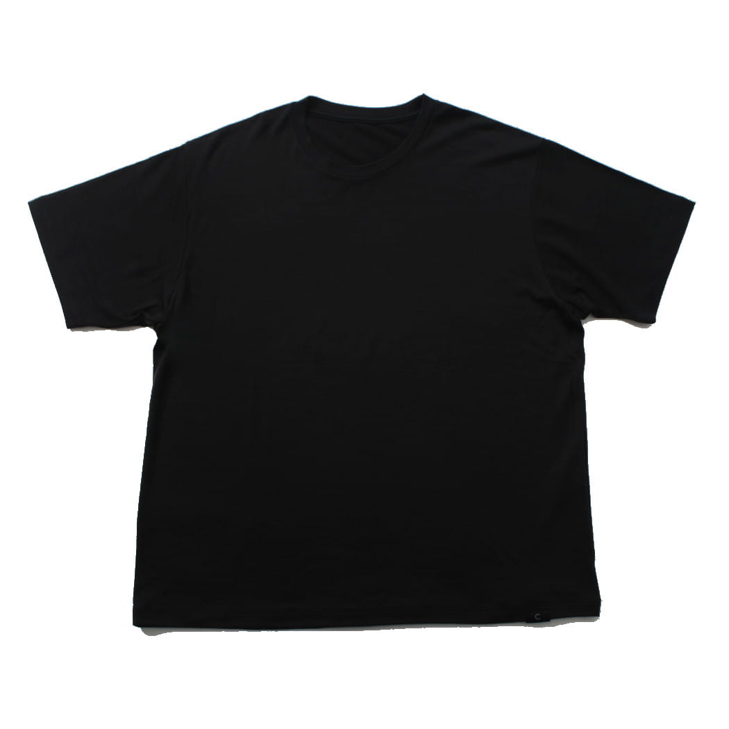 CAPERTICA カペルチカ ウールTシャツ Super140s ウオッシャブルウール MIDNIGHT ダークネイビー
