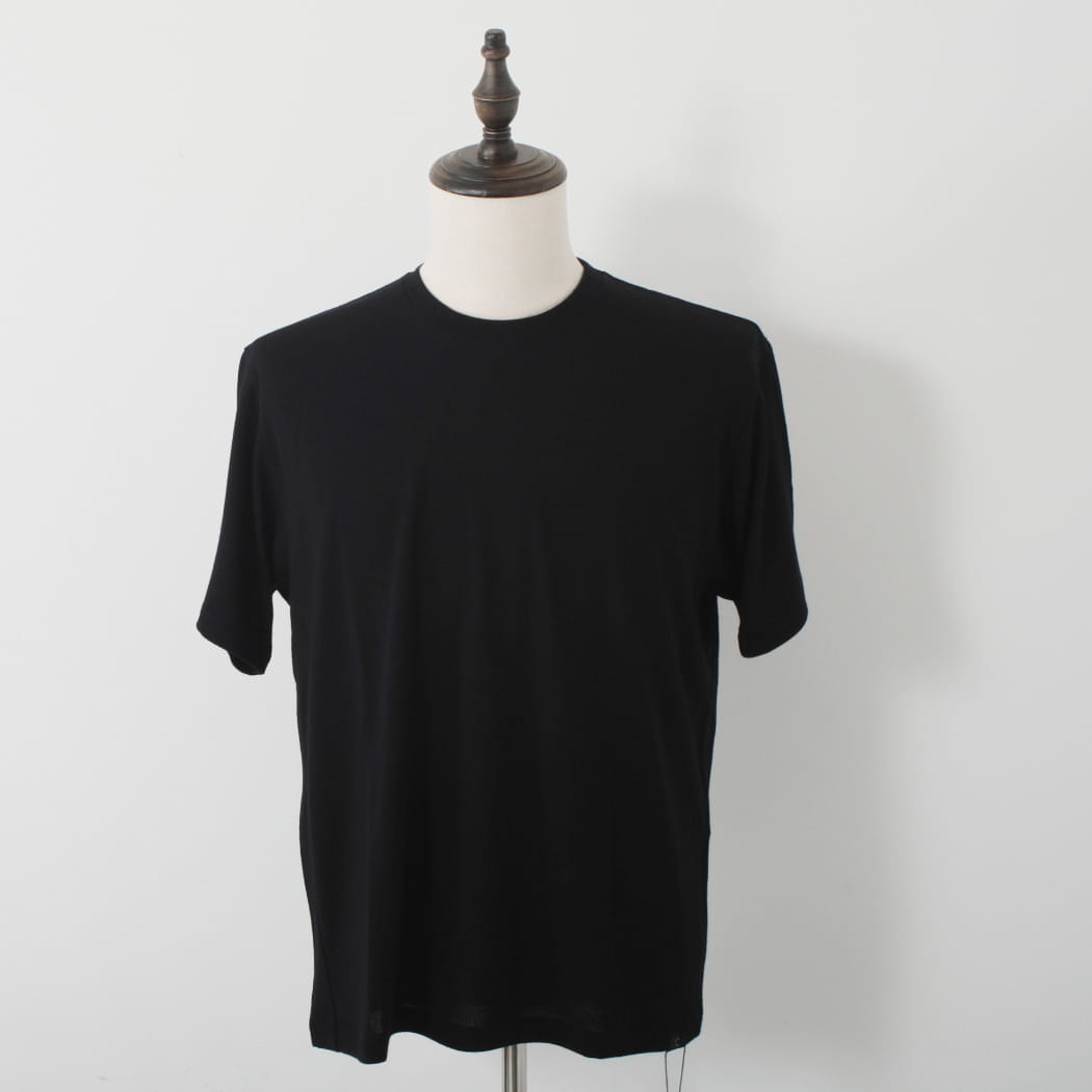 CAPERTICA カペルチカ ウールTシャツ Super140s ウオッシャブルウール MIDNIGHT ダークネイビー
