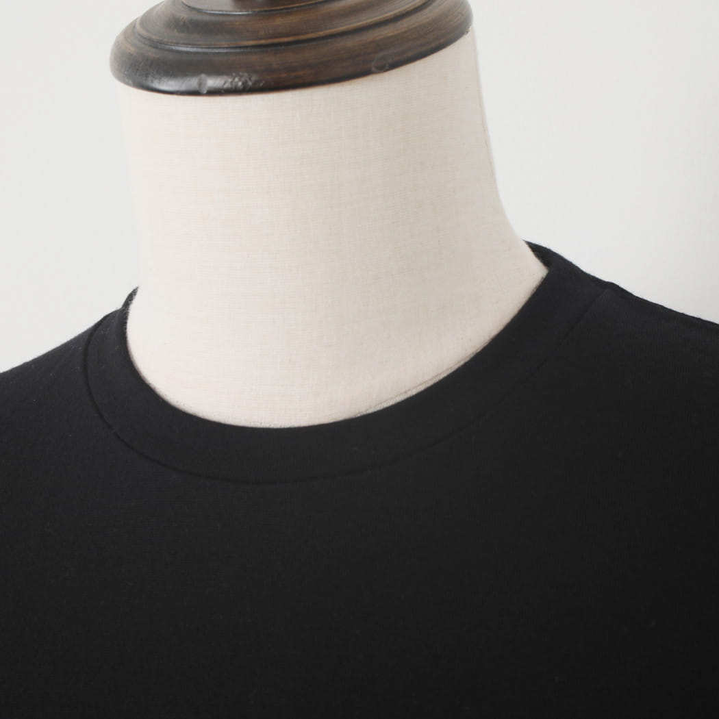CAPERTICA カペルチカ ウールTシャツ Super140s ウオッシャブルウール MIDNIGHT ダークネイビー