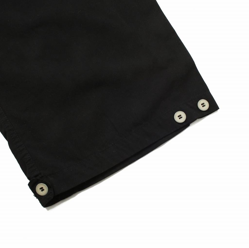 デッドストック スウェーデン オーバーパンツ リメイク 黒染め