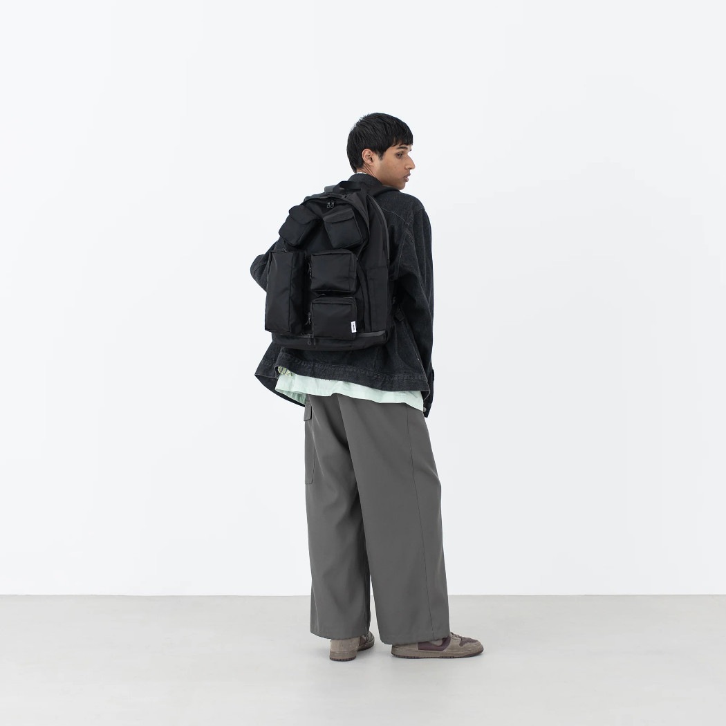 FADEN  ファーデン バックパック Multi Pocket Tender BackPack「022_ Graham」 ブラック