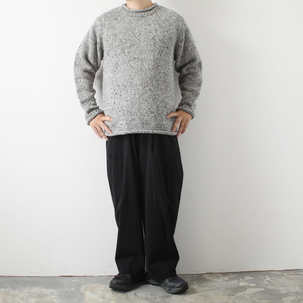 未使用　アランニット　グレー セール】 KERRY WOLLEN MILLS×URBAN RESEARCH 別注オーバーサイズ