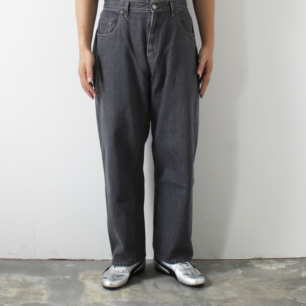 シオタ CIOTA スビンコットン 13.5ozバギーデニム　サイズ32 CIOTA (シオタ) インディゴ スビンコットン 13,5oz バギーデニム