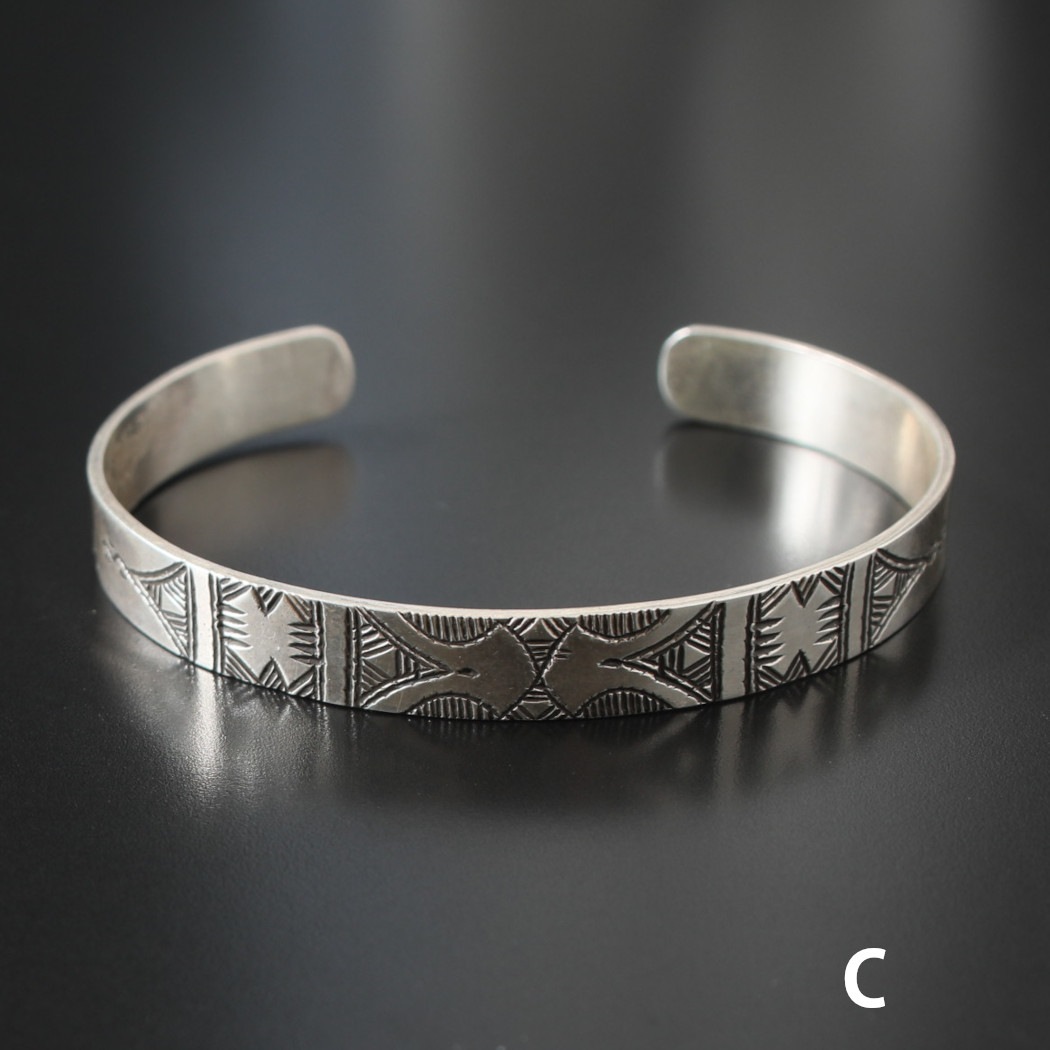 TOUAREG SILVER JEWELRY トゥアレグ シルバー ジュエリー シルバーバングル シルバー F