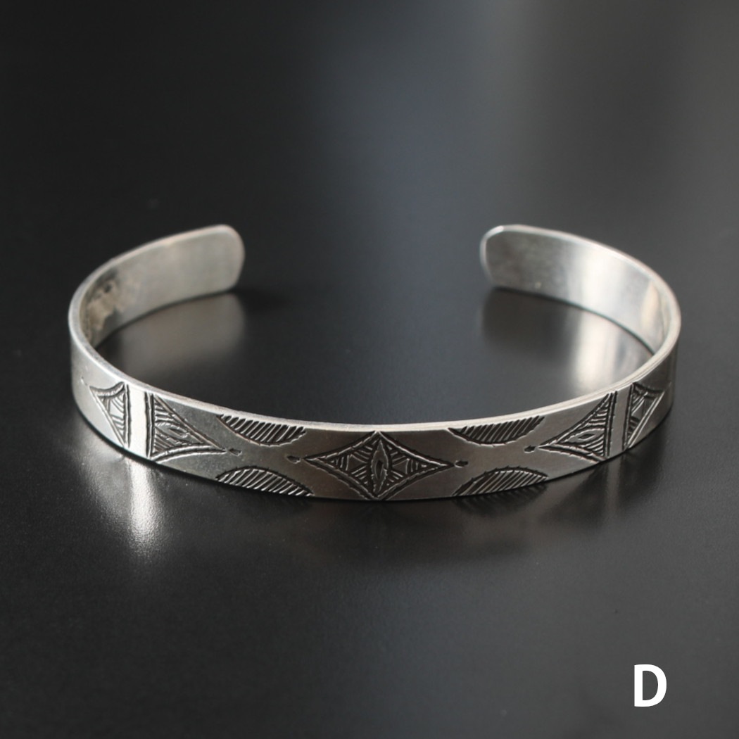 TOUAREG SILVER JEWELRY トゥアレグ シルバー ジュエリー シルバーバングル シルバー F