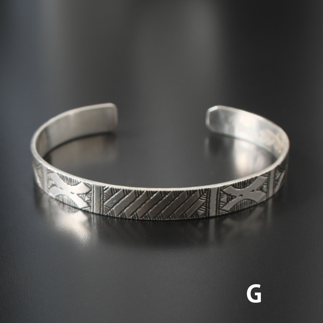 TOUAREG SILVER JEWELRY トゥアレグ シルバー ジュエリー シルバーバングル シルバー F