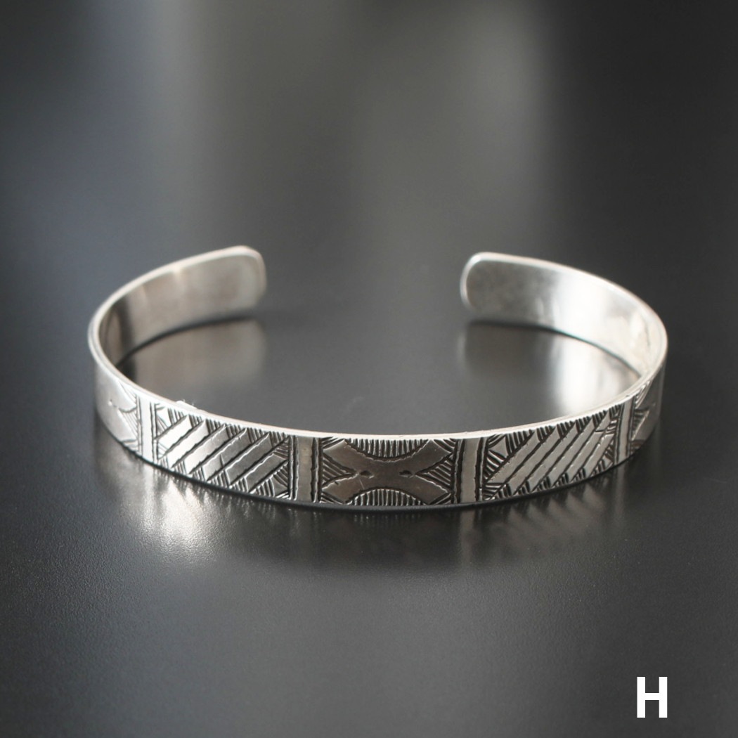 TOUAREG SILVER JEWELRY トゥアレグ シルバー ジュエリー シルバーバングル シルバー F