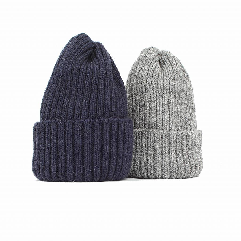 HIGHLAND2000 ハイランド2000 ワッチキャップ  ブリティッシュウール イギリス製 2x1Watch Cap フリー