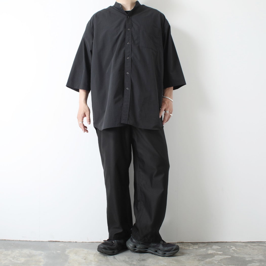 lafayette 総柄ナイロンセットアップ BURLAP OUTFITTER バーラップアウトフィッター 3/4 B.C. SHIRT