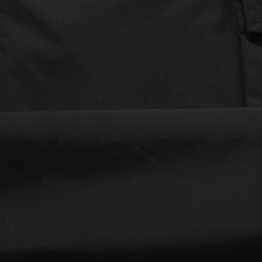 BURLAP OUTFITTER バーラップアウトフィッター ナイロン カグール アノラックパーカー ブラック CAGOULE EP BLACK