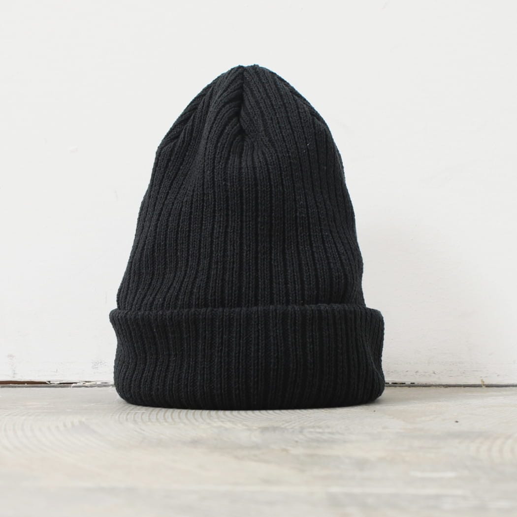 a people to collect コットンアクリル リブ ニット帽 ニットキャップ 高さ23ｃｍ