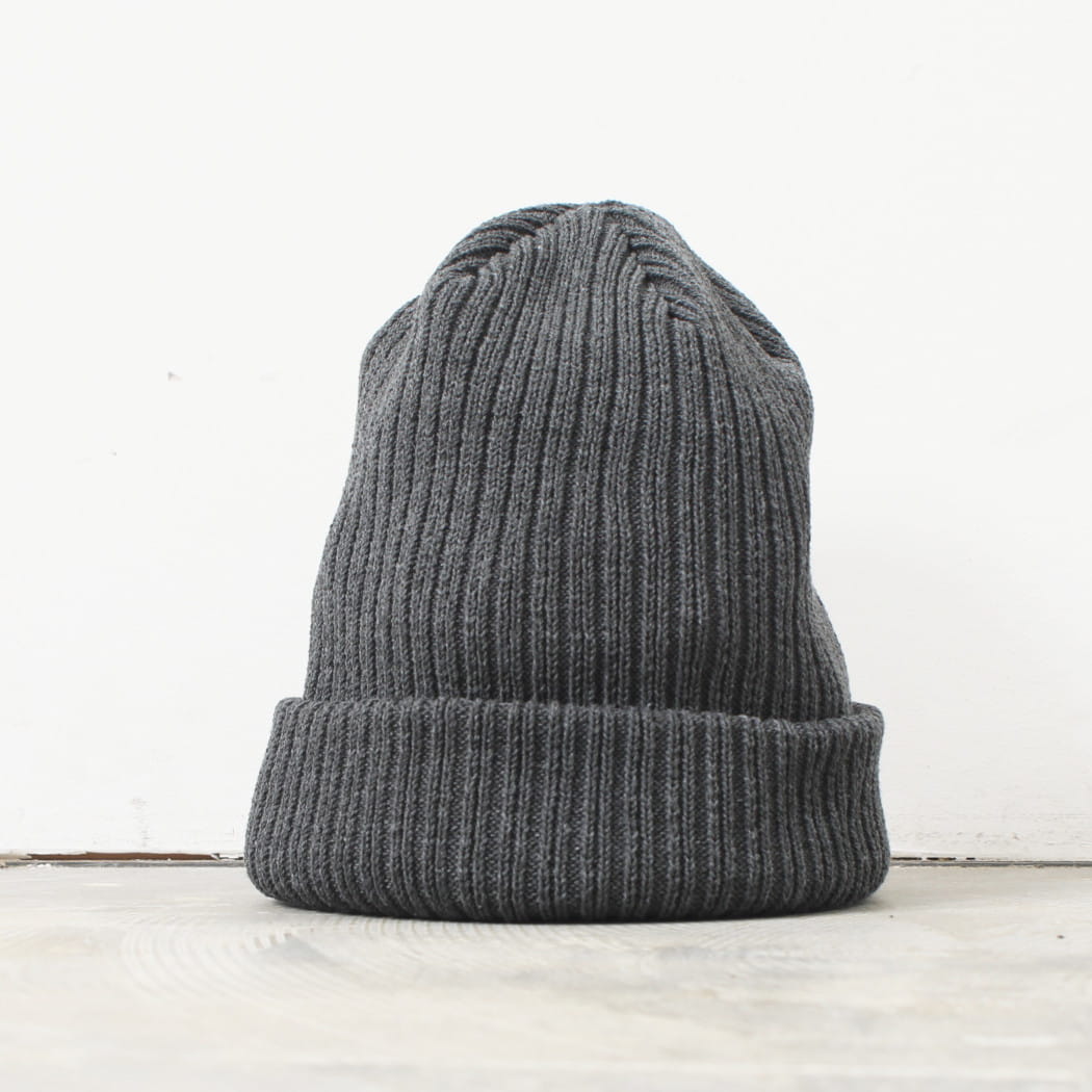 a people to collect コットンアクリル リブ ニット帽 ニットキャップ 高さ23ｃｍ