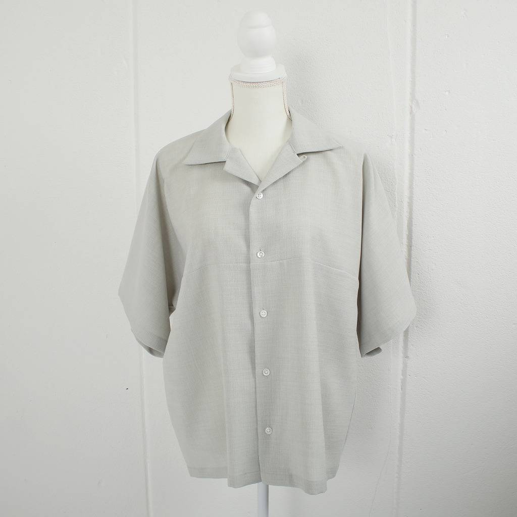 ATHA アタ オープンカラーシャツ ドライタッチ オフホワイト DRY TOUCH OPEN COLLAR SHIRT OFF