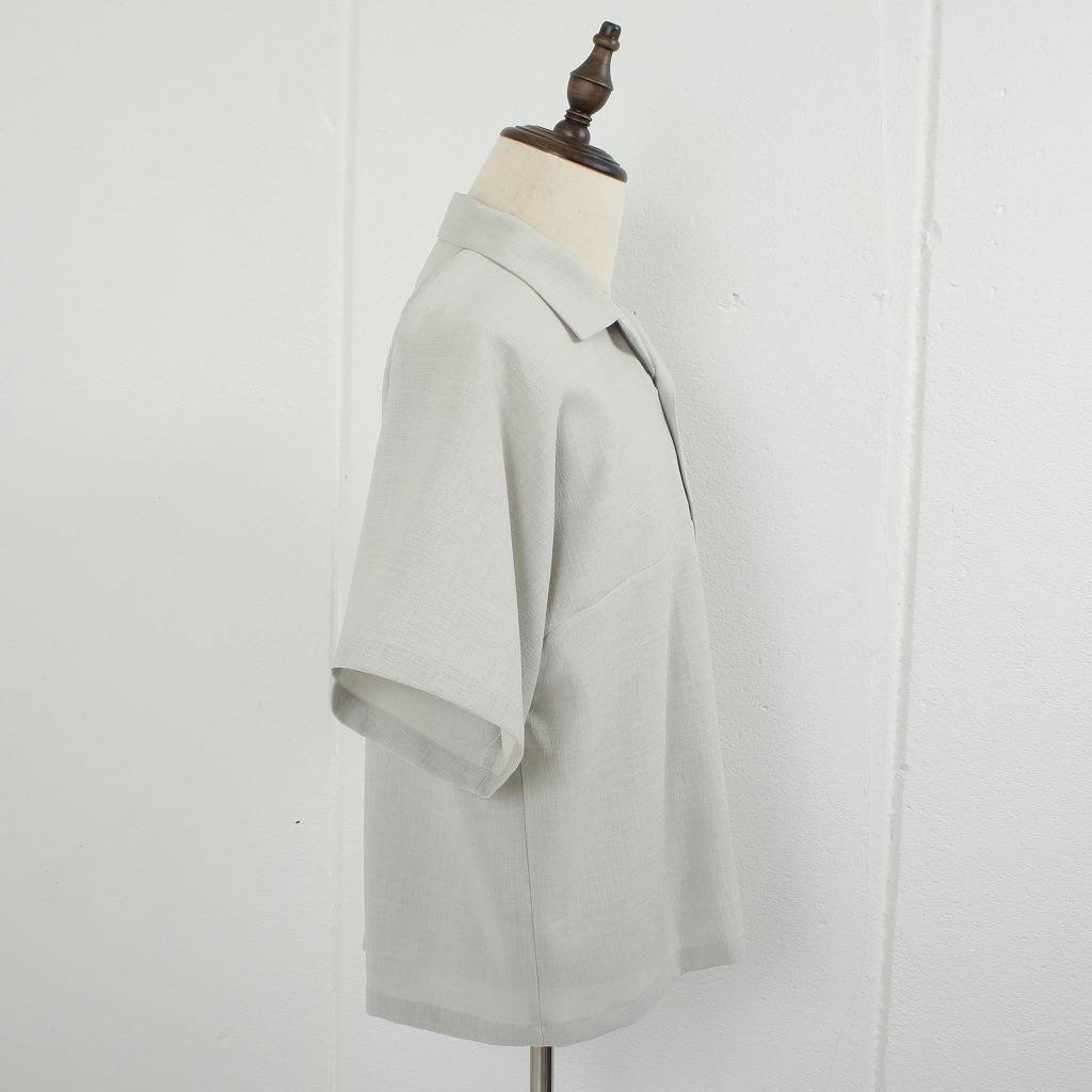 ATHA アタ オープンカラーシャツ ドライタッチ オフホワイト DRY TOUCH OPEN COLLAR SHIRT OFF