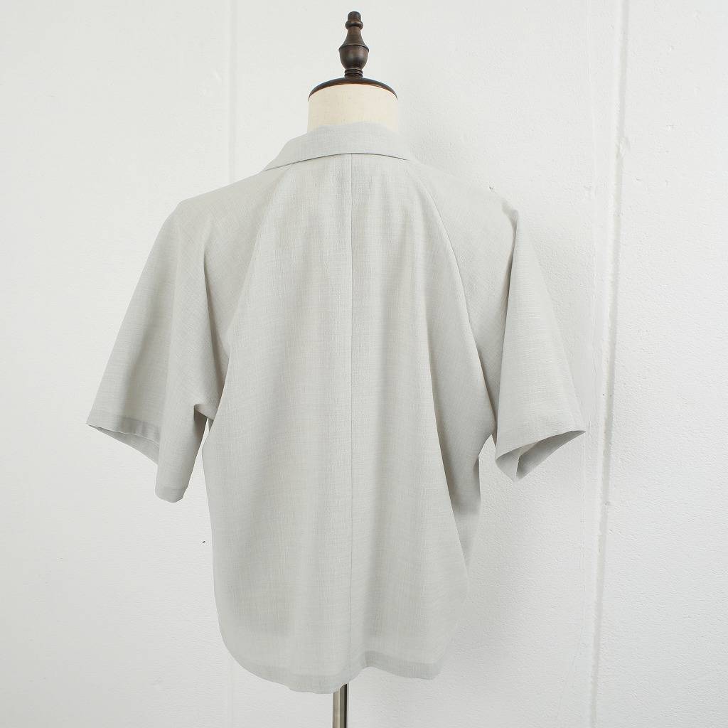 ATHA アタ オープンカラーシャツ ドライタッチ オフホワイト DRY TOUCH OPEN COLLAR SHIRT OFF