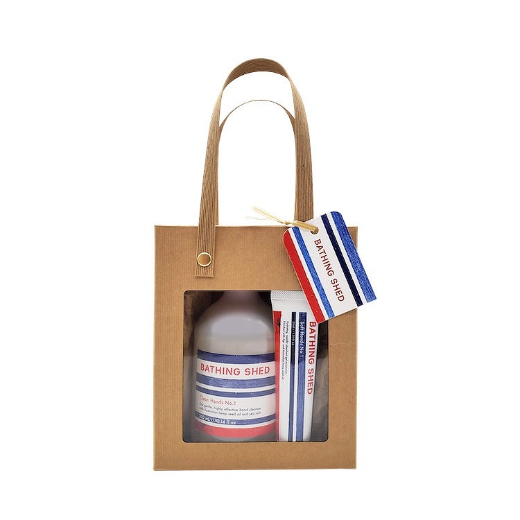 BATHING SHED ベイシングシェッド Hand Cleanser + Mini Moisturiser ハンドソープ300ml+ハンドローション30ml