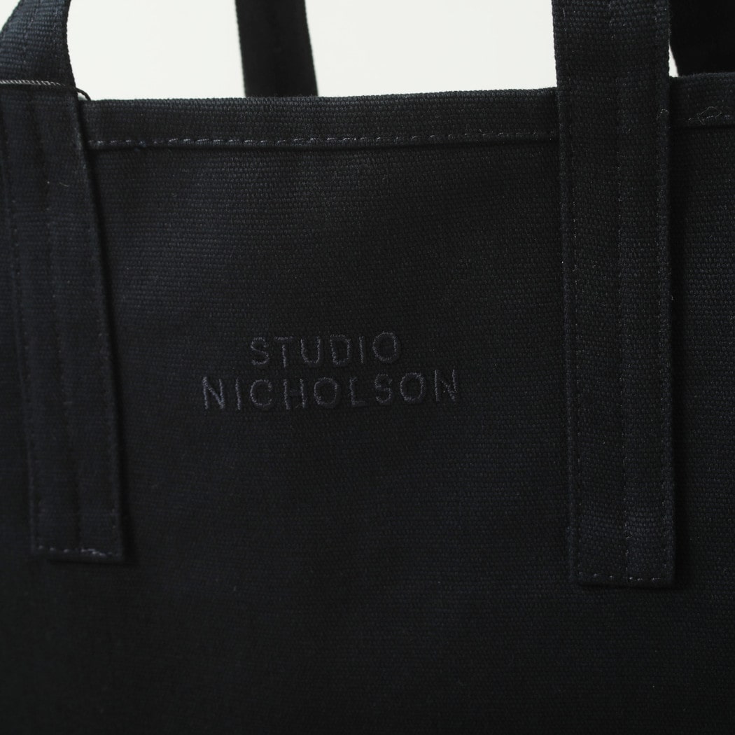 STUDIO NICHOLSONN スタジオニコルソン  スモール トートバッグ SMALL TOTE ダークネイビー