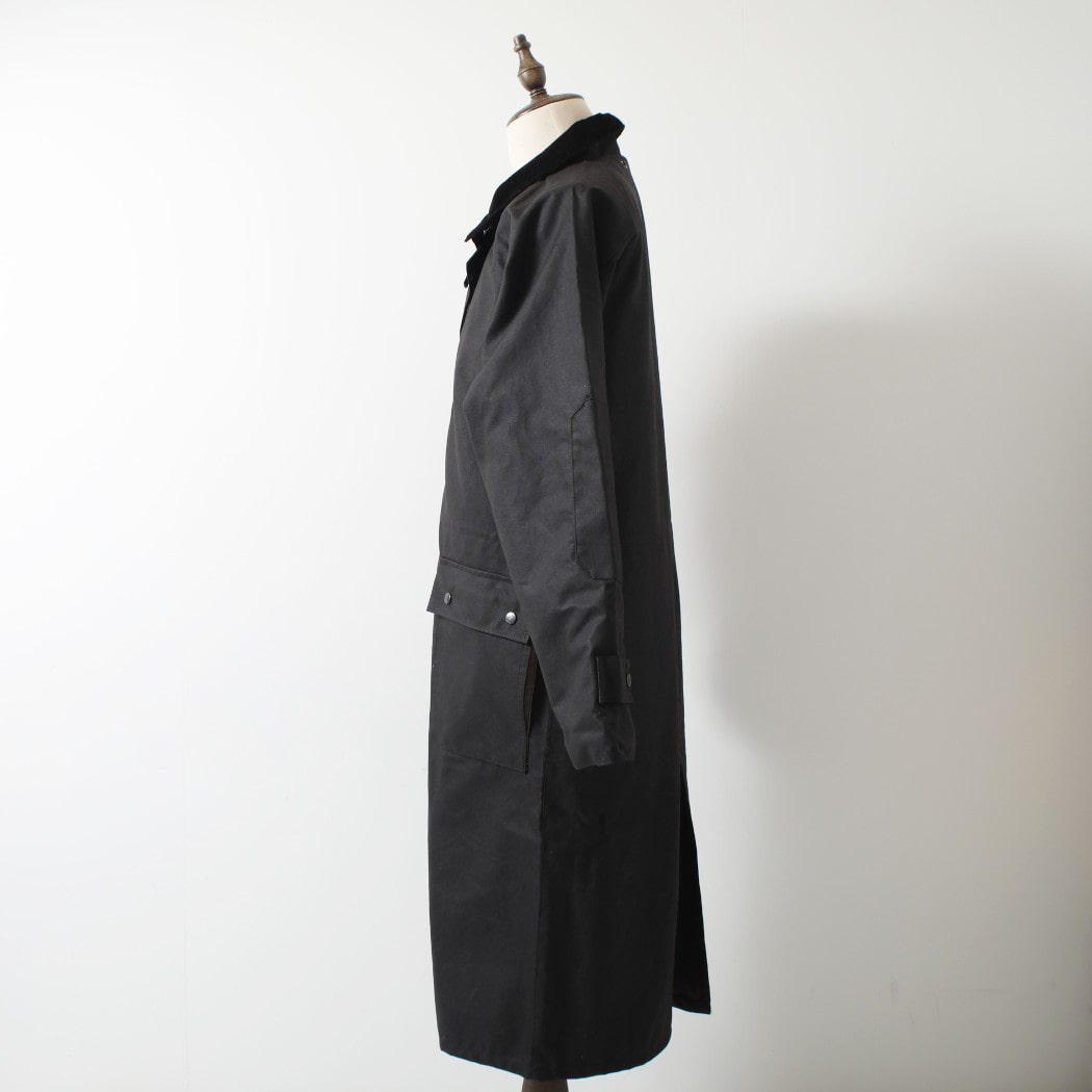 Rockall Outdoor ロッコール アウトドア Aussie Duster Waxed Coat ワックスコットン オージーダスターコート ブラック