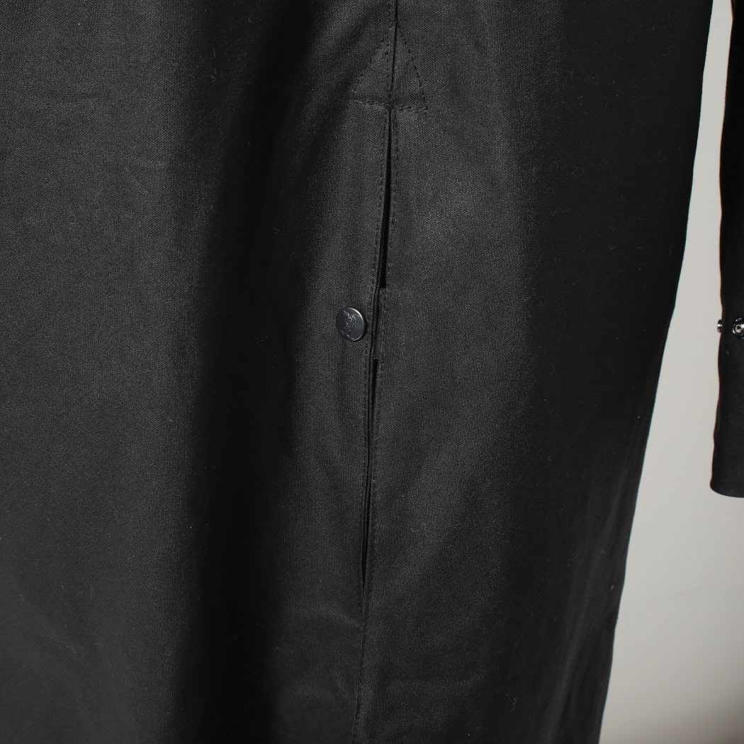 Rockall Outdoor ロッコール アウトドア Aussie Duster Waxed Coat ワックスコットン オージーダスターコート ブラック