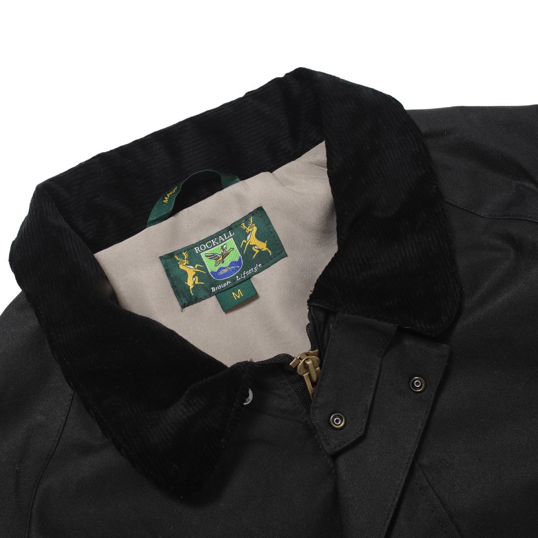 Rockall Outdoor ロッコール アウトドア Aussie Duster Waxed Coat ワックスコットン オージーダスターコート ブラック