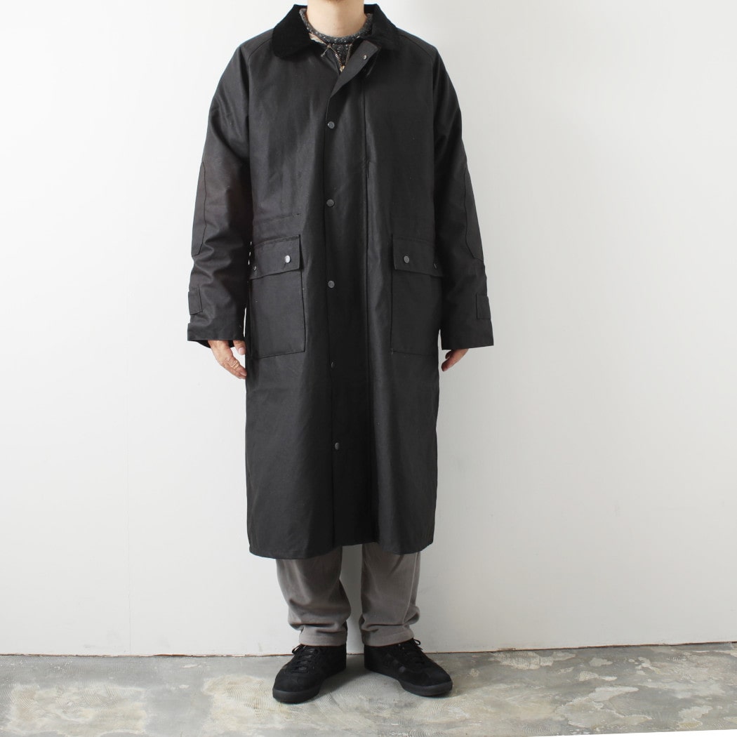 Rockall Outdoor ロッコール アウトドア Aussie Duster Waxed Coat ワックスコットン オージーダスターコート ブラック