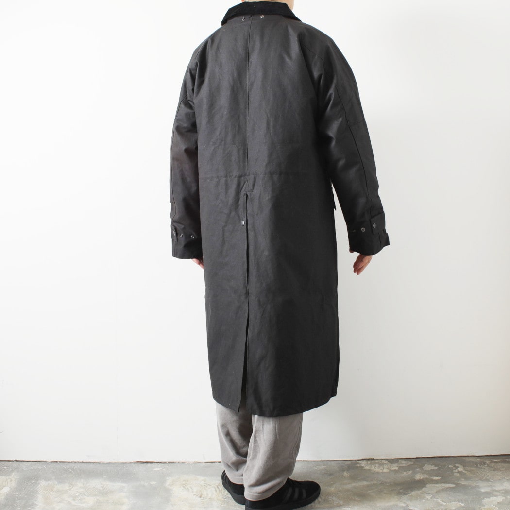 Rockall Outdoor ロッコール アウトドア Aussie Duster Waxed Coat ワックスコットン オージーダスターコート ブラック