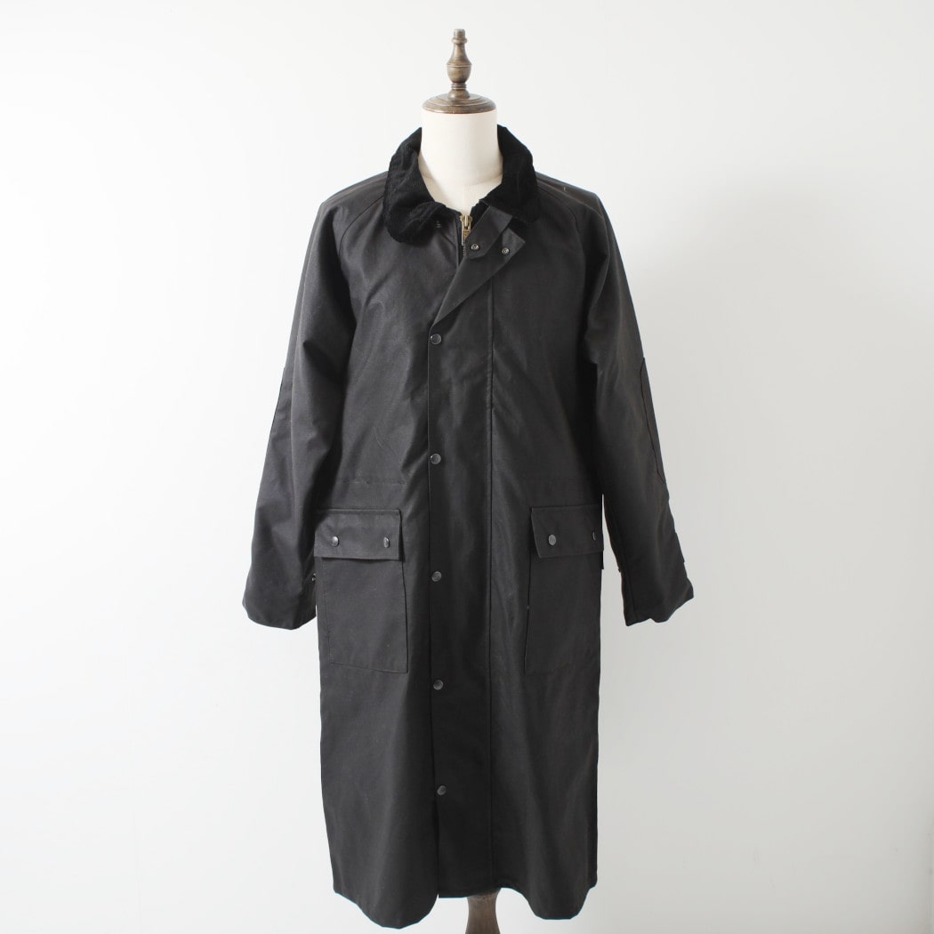 Rockall Outdoor ロッコール アウトドア Aussie Duster Waxed Coat ワックスコットン オージーダスターコート ブラック