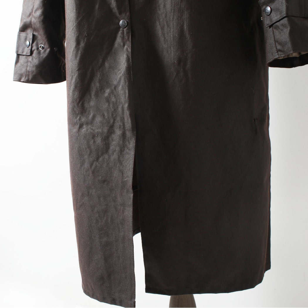 Rockall Outdoor Aussie Duster Waxed Coat ロッコール アウトドア ワックスコットン オージーダスターコート ブラウン