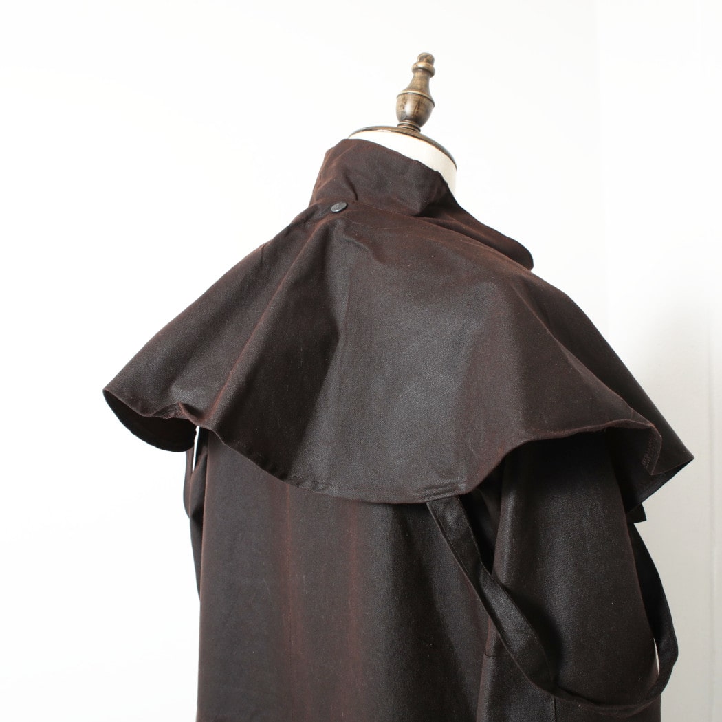 Rockall Outdoor Aussie Duster Waxed Coat ロッコール アウトドア ワックスコットン オージーダスターコート ブラウン