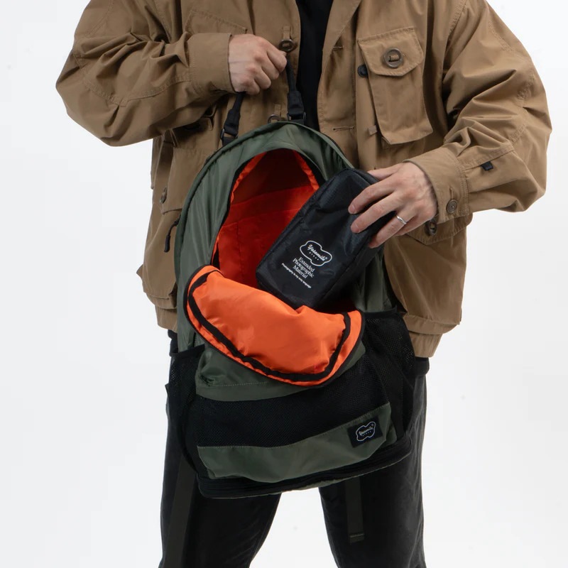 Yosemite Strap ヨセミテストラップ EXPANDER BACK PACK エキスパンダ－ ユーティリティ バックパック カーキ