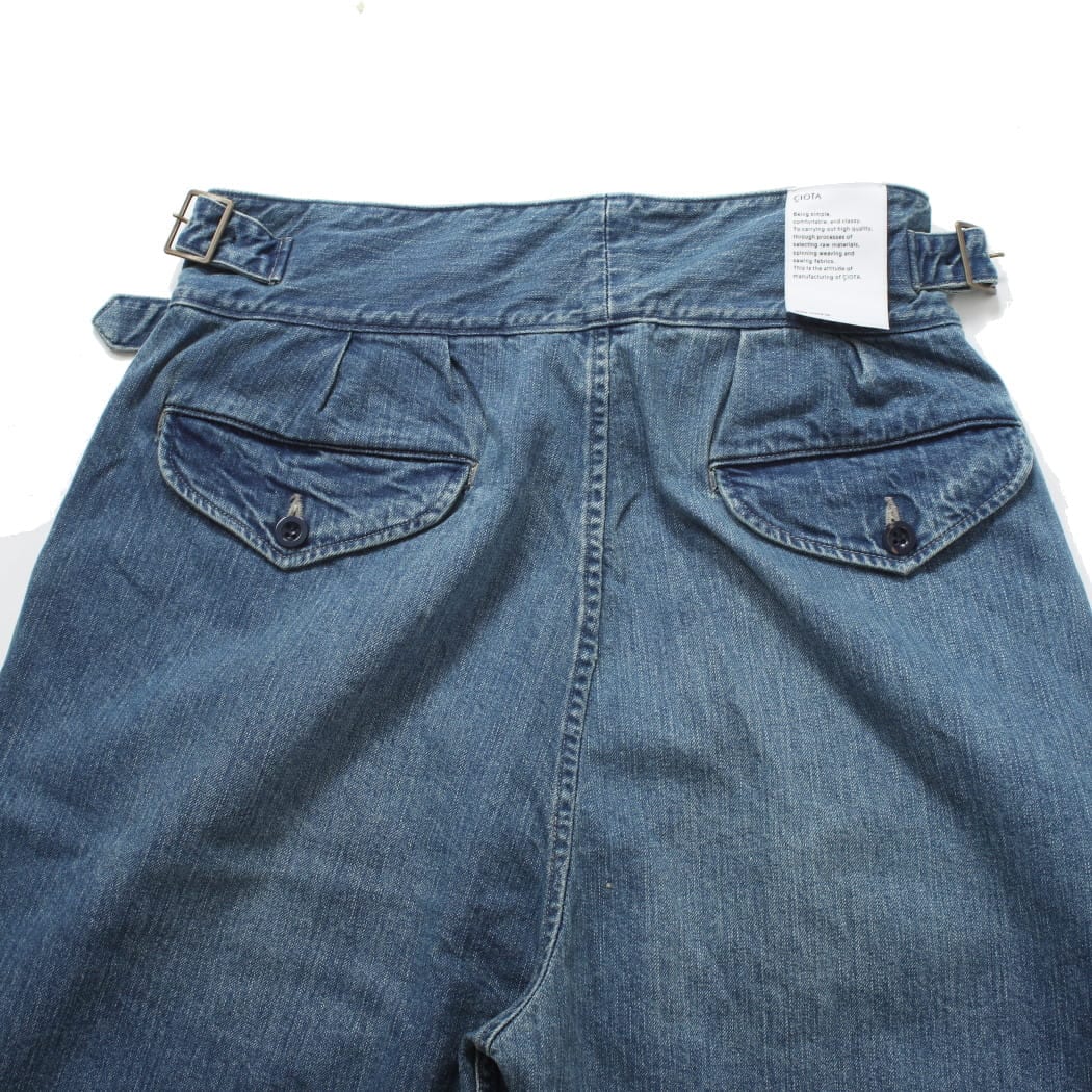 CIOTA シオタ デニムグルカパンツ MBL ブルー | BRAND,C,CIOTA | 大阪
