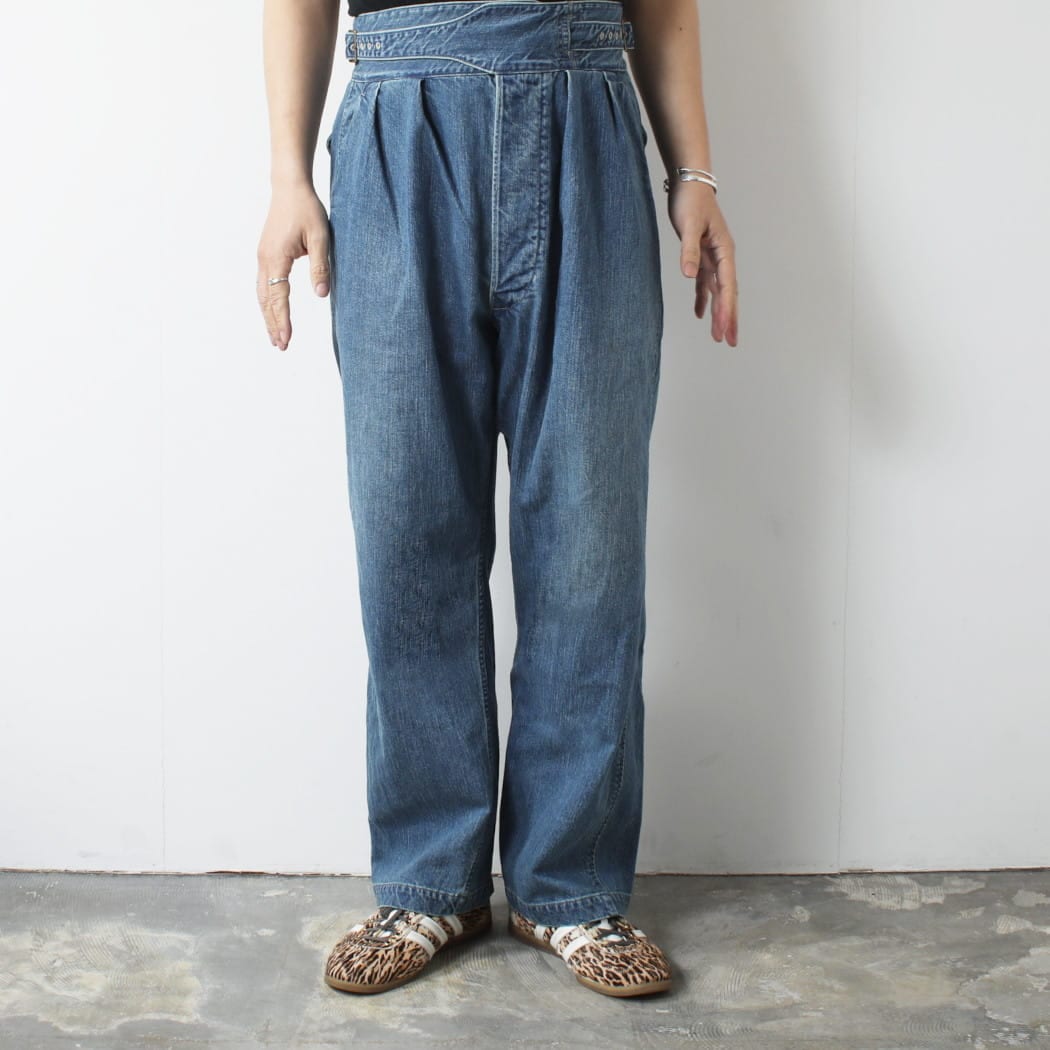 CIOTA シオタ デニムグルカパンツ MBL ブルー | BRAND,C,CIOTA | 大阪