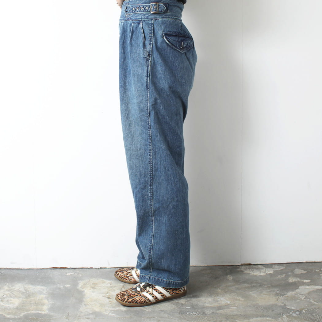 CIOTA シオタ デニムグルカパンツ MBL ブルー